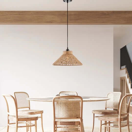 Large Rope Pendant Light