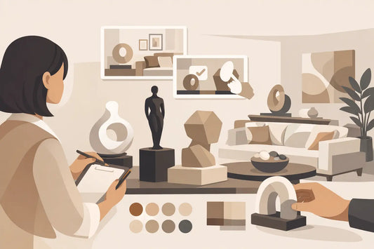 How to Choose Sculptures for Living Room Decor