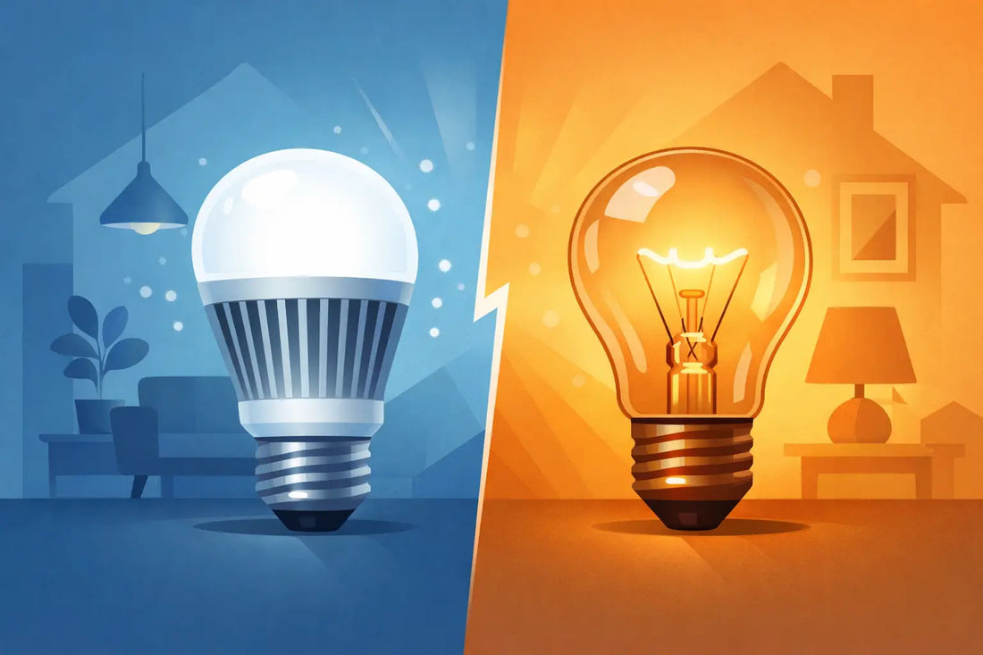LED vs Incandescent Bulbs for Home