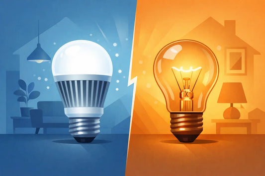 LED vs Incandescent Bulbs for Home