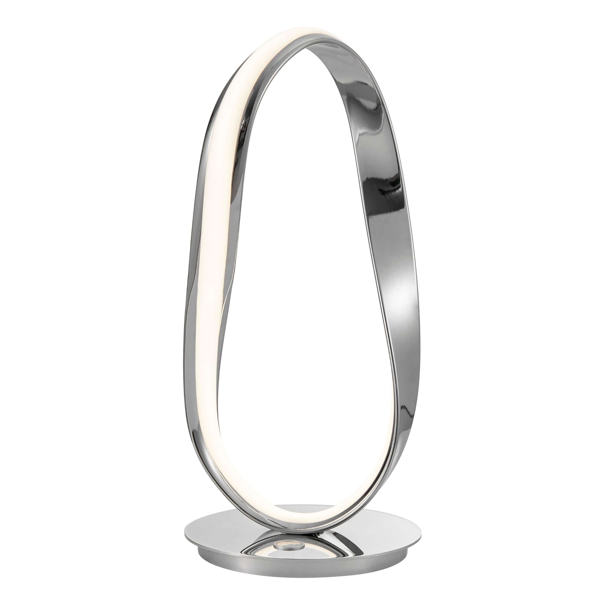Modern Chrome LED Table Light