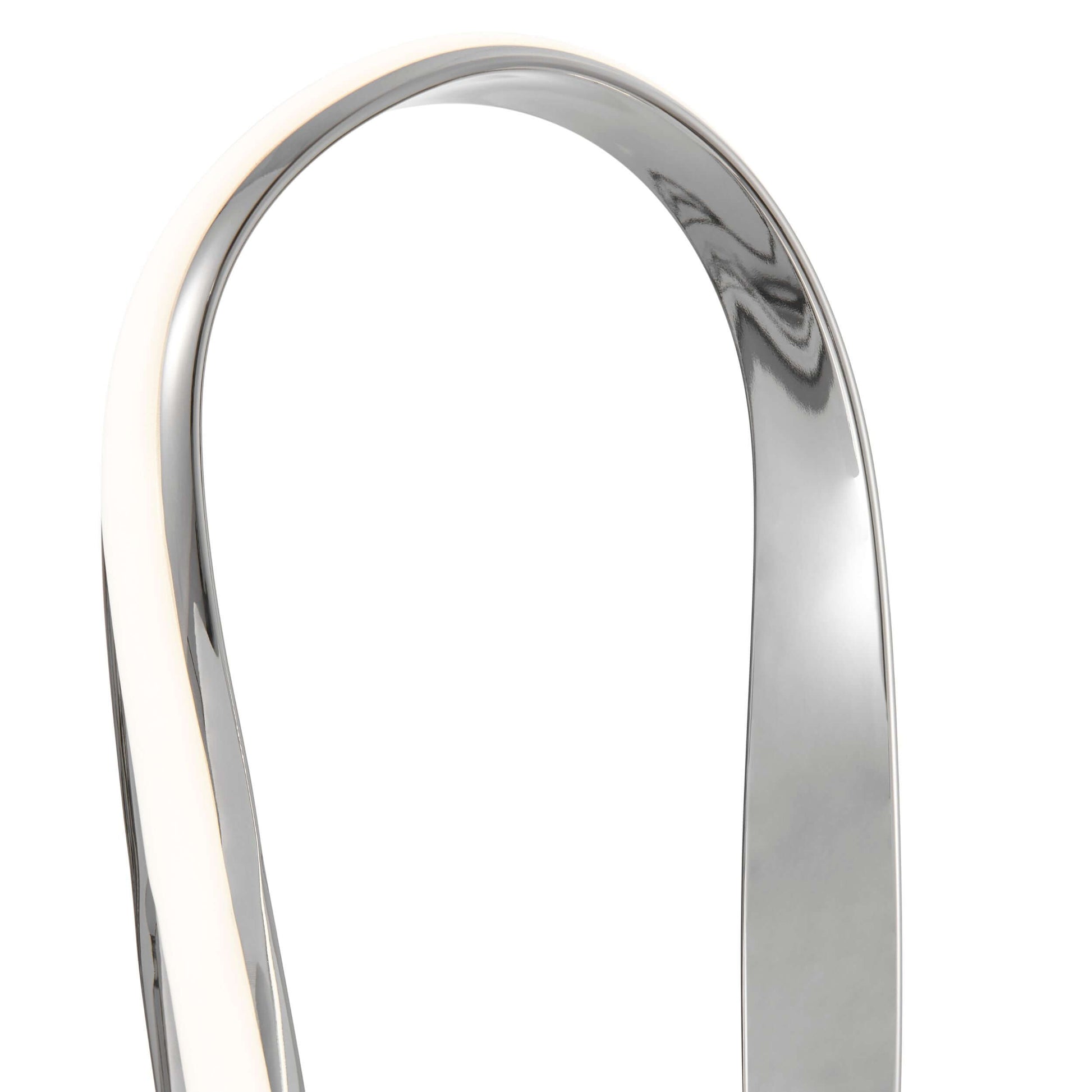 Sleek Chrome Desk Lighting Fixture