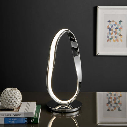 Carter Chrome Table Lamp