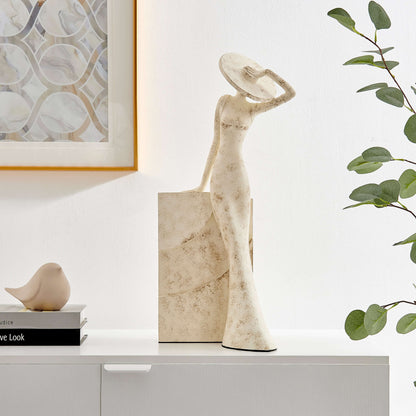 Eliza Marble Stone Finish Sculpture
