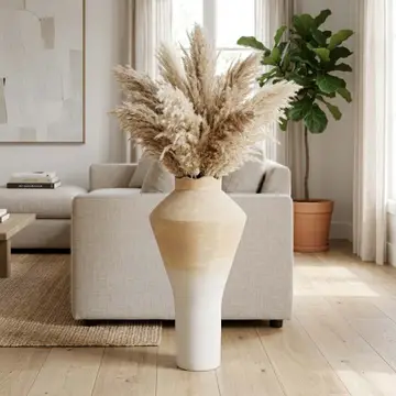 34" Acturo Tall Oversized Floor Vase