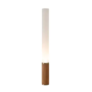 Tambo Cylindro, 60" Accent Floor Lamp, Natural Ash, Weathere