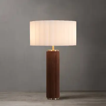 Tambo Table Lamp - Modern Walnut