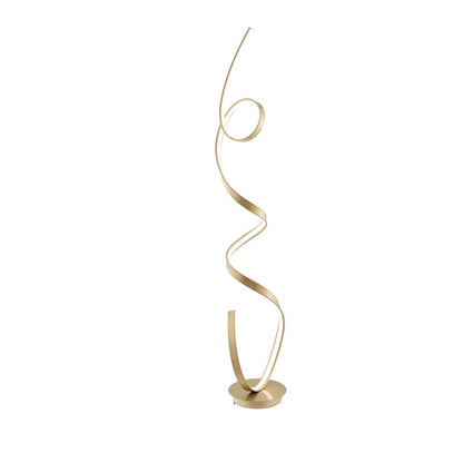 Amsterdam LED Sandy Gold 63" Floor Lamp // Dimmable