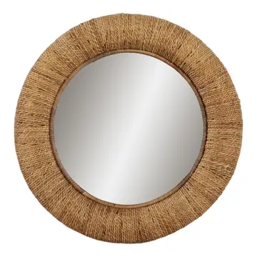 Pulap Woven Banana Wall Mirror