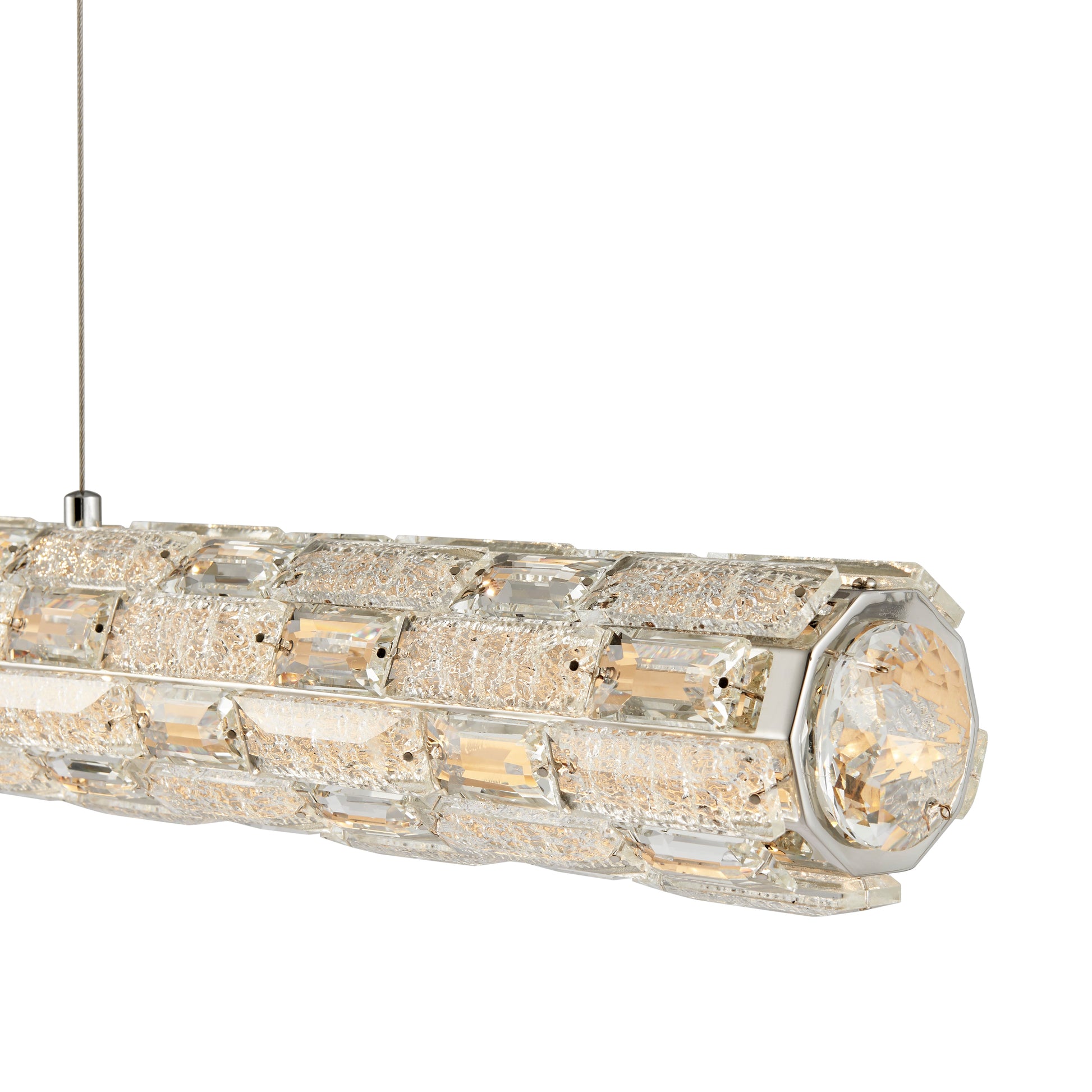 Elegant Chrome Crystal Lighting