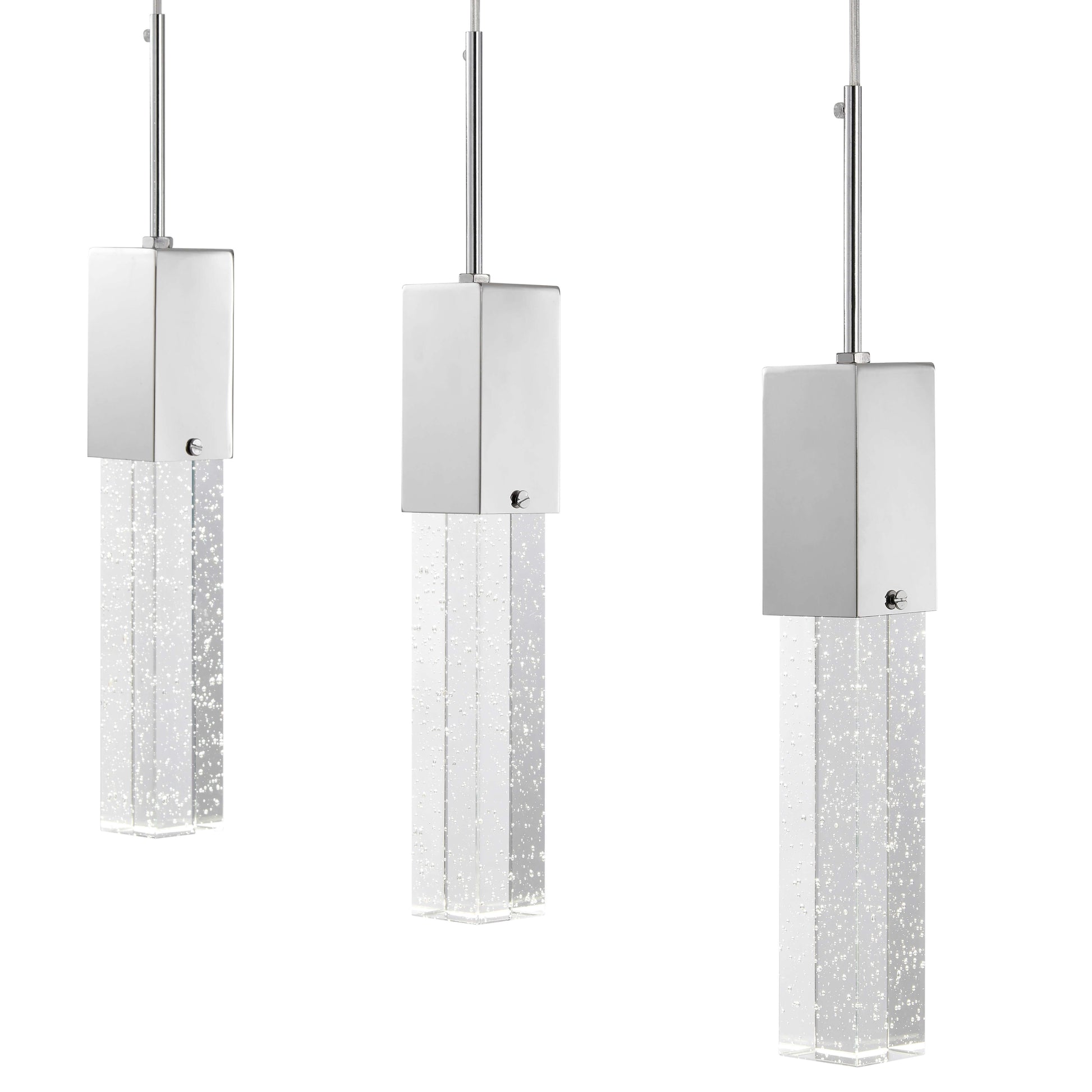 Sparkling Night Adjustable Crystal Chandelier // 5 Light