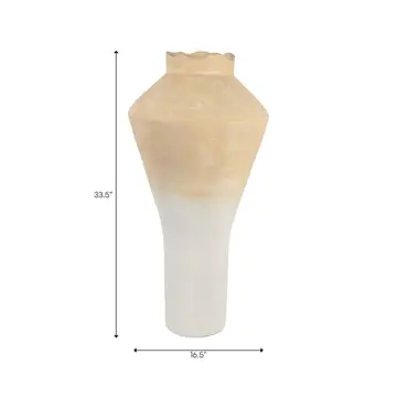 34" Acturo Tall Oversized Floor Vase