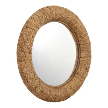 Pulap Woven Banana Wall Mirror