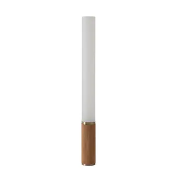 Tambo Cylindro, 60" Accent Floor Lamp, Natural Ash, Weathere