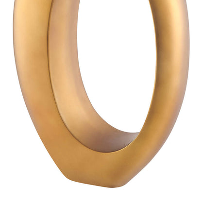 Statement Bronze Resin Vase