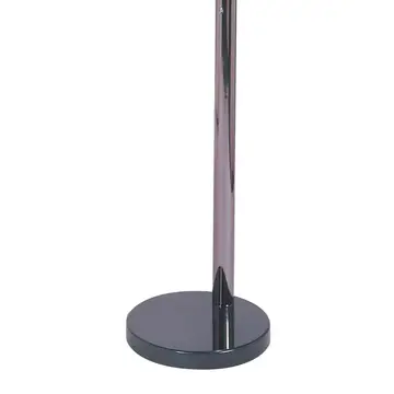 Arc Floor Lamp 85" Black Nickel Mushroom 5-Light Marble