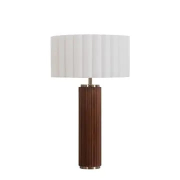 Tambo Table Lamp - Modern Walnut