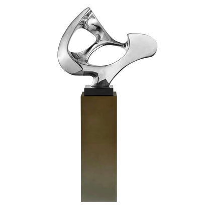 Modern Floor Sculpture With Stand