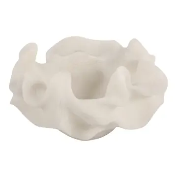 12" Luzern Quartz Resin Coral Bowl