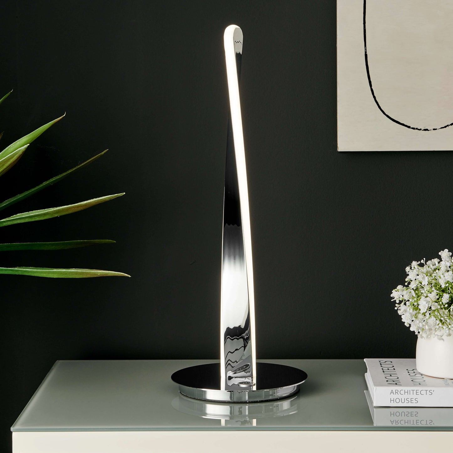 Tomlinson Table Lamp // Chrome