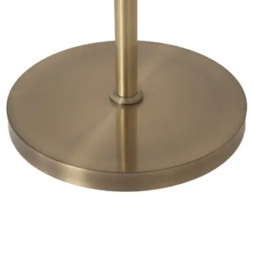 Culver Tree Lamp, Weathered Brass, Crimson Red Shades