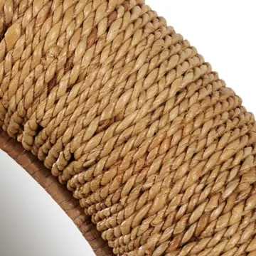 Pulap Woven Banana Wall Mirror