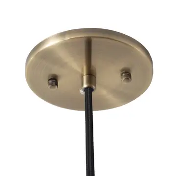 Tambo Pendant Light-Dark Walnut