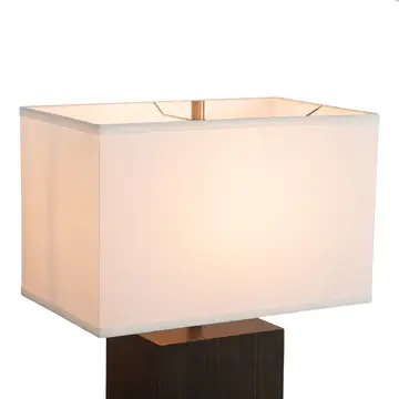 Zen Standing Table Lamp with Night Light - Expresso