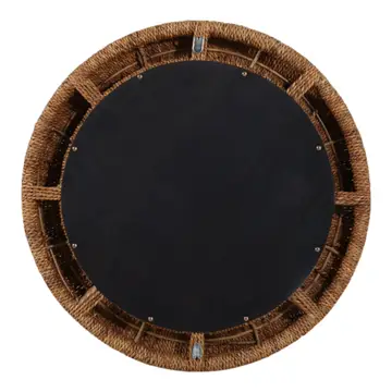 Pulap Woven Banana Wall Mirror