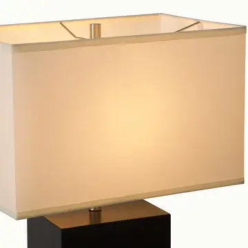 Zen Standing Table Lamp with Night Light - Expresso