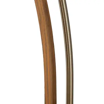 Arc Floor Lamp Satin Nickel 84" Original 1961 Morelli Dimmer