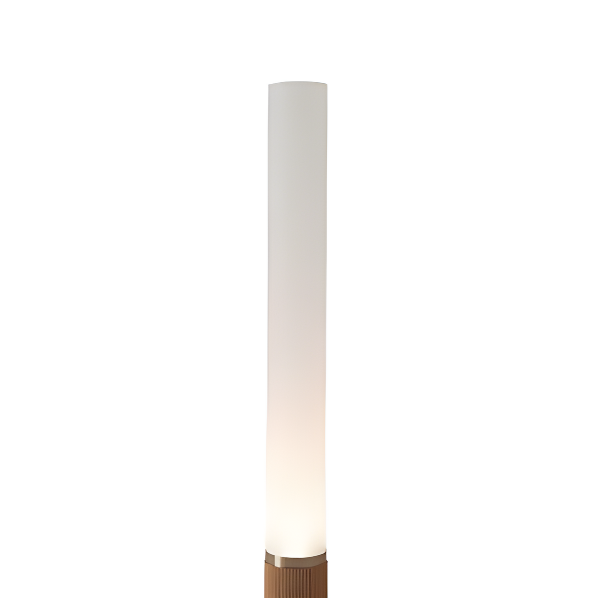 Tambo Cylindro, 60" Accent Floor Lamp, Natural Ash, Weathere