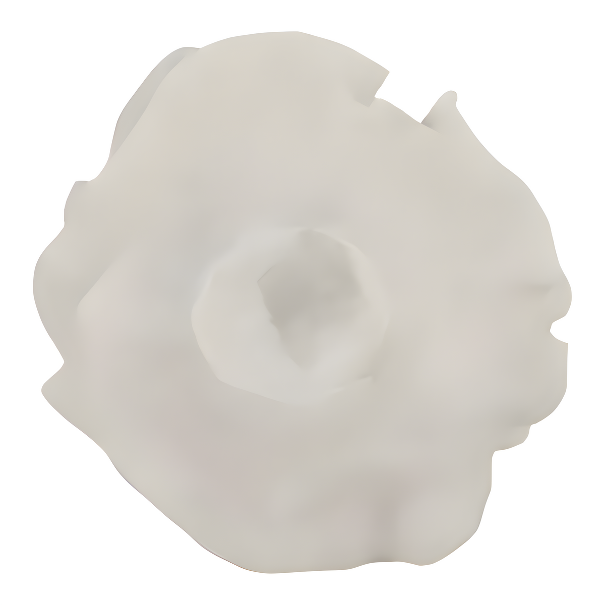 12" Luzern Quartz Resin Coral Bowl