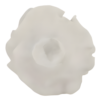 12" Luzern Quartz Resin Coral Bowl